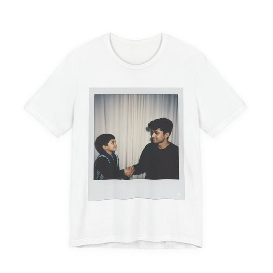 Photo Polaroid Tee — Retro Snapshot Portrait T-Shirt